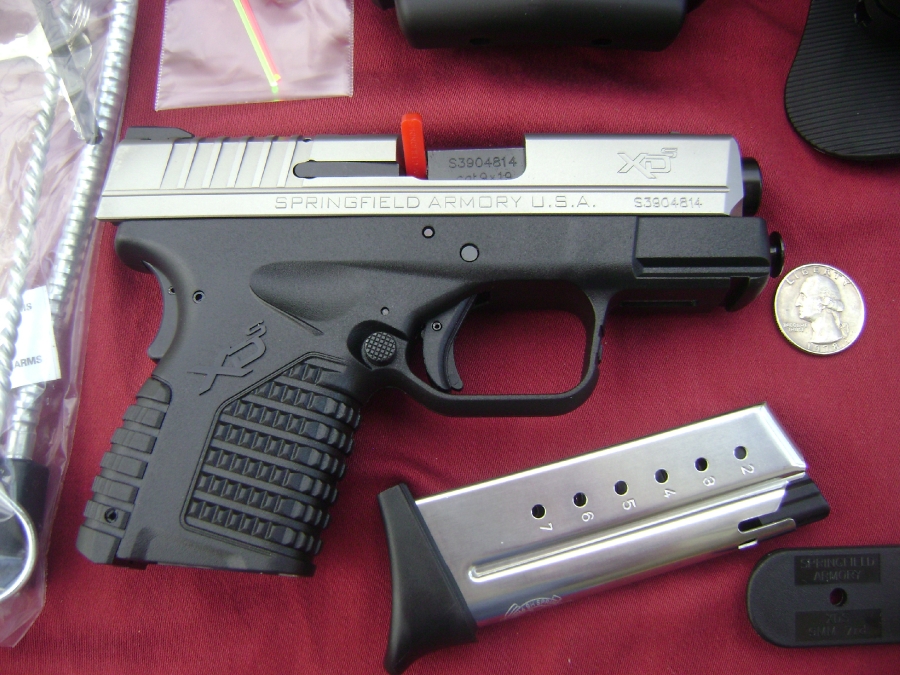 Springfield Xds Ccw 9mm Complete Package 9mm Luger For Sale at